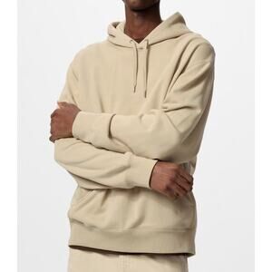 Uniqlo Sweat Pullover Hoodie in Beige (Unisex)